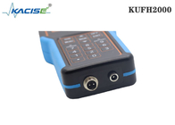 Misuratore di portata ultrasonico tenuto in mano/trasduttore di KUFH2000B con la funzione della carta di deviazione standard