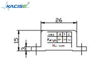 Modulo di sensore di accelerometro triassiale di piccole dimensioni K-3JSJ-300 con uscita di tensione analogica ad alta frequenza 0,5 ~ 4,5 V
