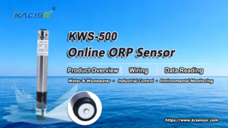 Panoramica del sensore ORP online KWS-500, cablaggio e lettura dati