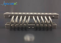 Isolatori industriali del cavo metallico che attenuano/materiale acciaio inossidabile superficie/304 del compensato e della lega di alluminio 6061-T6