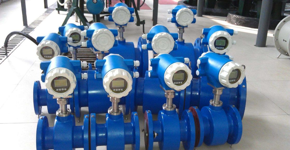 Misuratore di portata elettromagnetico intelligente con uscita RS485 impermeabile IP68 per misurazioni ad alta precisione