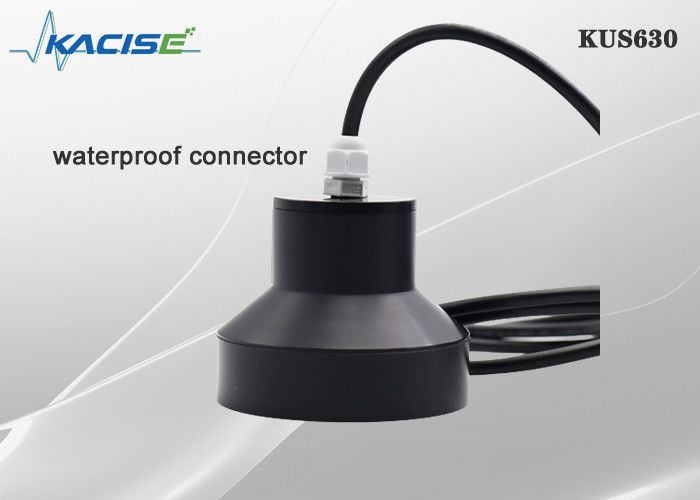 KUS630A Sensore di livello ad ultrasuoni impermeabile IP68 con guscio in PVDF per rilevamento della profondità dell'acqua da 0 a 12 m