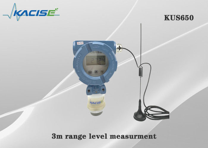 KUS650A Sensore di livello a ultrasuoni wireless con portata 3 m con protezione IP68 e uscita 4G/Lora/GPRS/NB per la misurazione del livello di liquidi