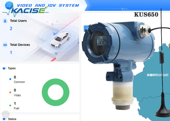 KUS650A Sensore di livello a ultrasuoni wireless con portata 3 m con protezione IP68 e uscita 4G/Lora/GPRS/NB per la misurazione del livello di liquidi
