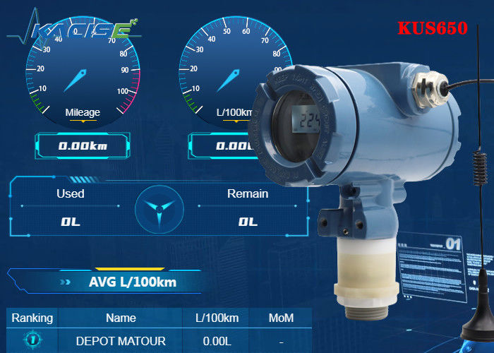 KUS650A Sensore di livello a ultrasuoni wireless con portata 3 m con protezione IP68 e uscita 4G/Lora/GPRS/NB per la misurazione del livello di liquidi