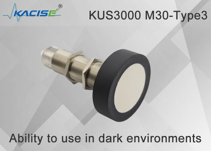 KUS3000 M30-Type3 il più piccolo trasduttore di livello ad ultrasuoni con indicatore e ampia portata