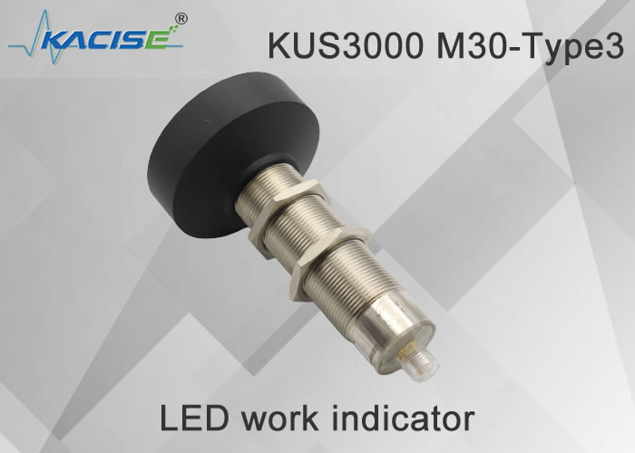 KUS3000 M30-Type3 il più piccolo trasduttore di livello ad ultrasuoni con indicatore e ampia portata