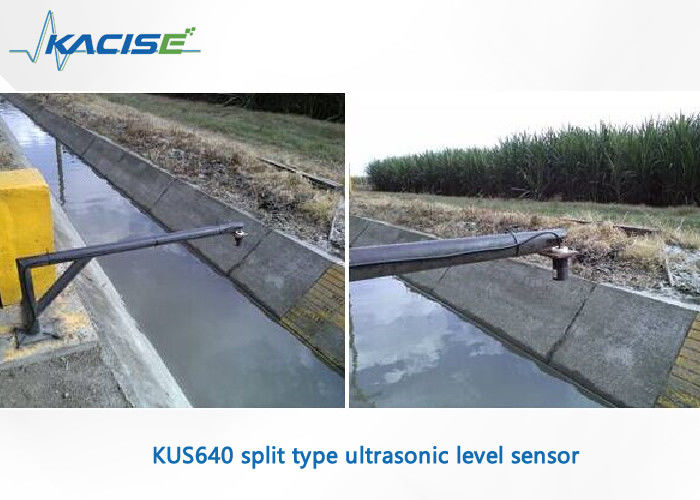 Sensore di livello ad ultrasuoni KUS640 con display per la misurazione continua di liquidi e solidi dotato di protezione IP65 RS485 Output e 1m~50m Range