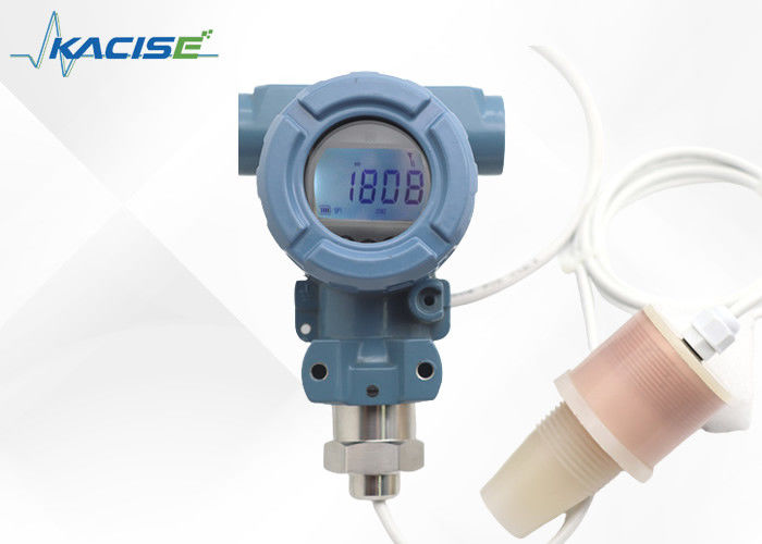 Sensore di livello ad ultrasuoni KUS640 con display per la misurazione continua di liquidi e solidi dotato di protezione IP65 RS485 Output e 1m~50m Range