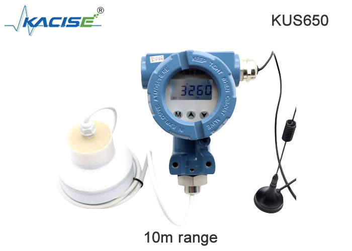 Sensore di livello dell'acqua liquido ad ultrasuoni wireless di tipo split KUS650 Uscita 4G/Lora/GPRS/NB