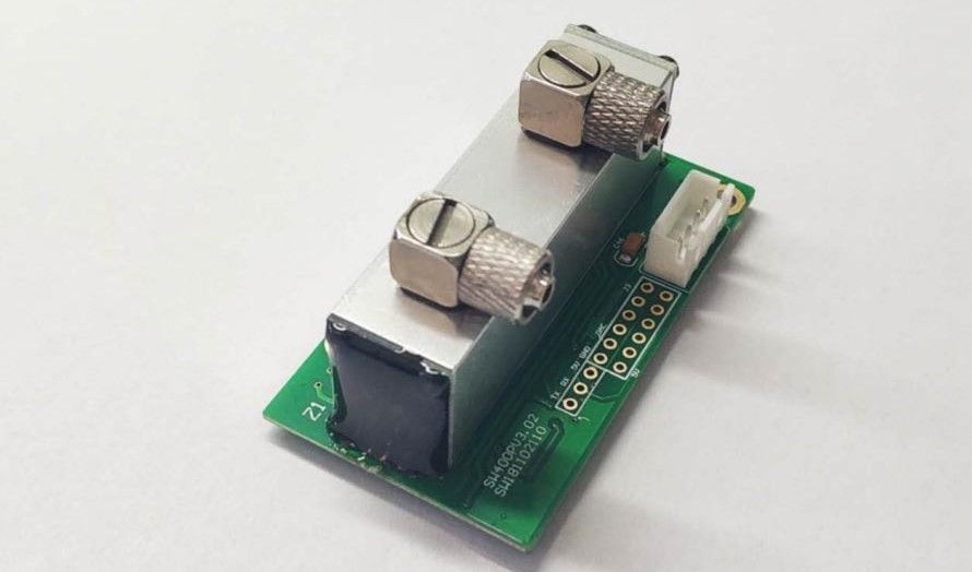 Modulo di rilevamento NDIR di CO2 con gamma di rilevamento di 50000 ppm, precisione di ±20 ppm e durata di 10 anni