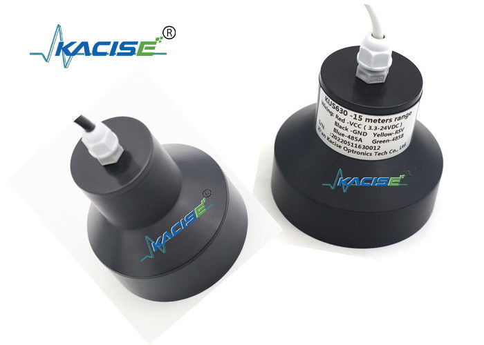 Sensore trasduttore a ultrasuoni con portata di 10 m con uscita RS485 e protezione IP65 per il rilevamento del livello di liquidi senza contatto
