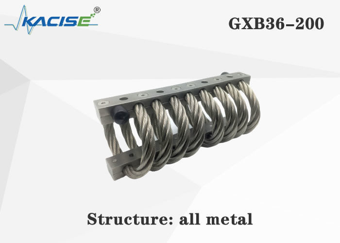 Isolatore anti-shock per fune metallica elicoidale GXB36-200 con assorbimento di energia e materiale SS304 per l'isolamento delle vibrazioni