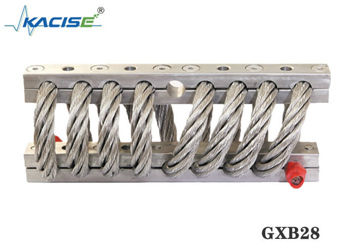Isolatore di vibrazioni per funi metalliche SS304 con frequenza di risonanza 5-10 Hz e isolamento a tre piani per apparecchiature di macchine utensili