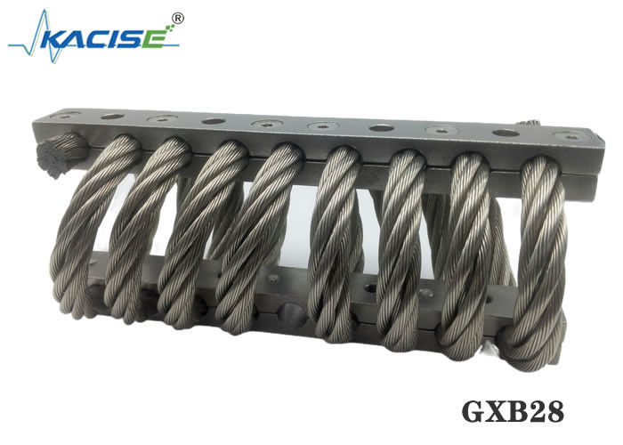 Isolatore di vibrazioni per funi metalliche SS304 con frequenza di risonanza 5-10 Hz e isolamento a tre piani per apparecchiature di macchine utensili