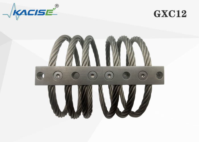 Rigidezza non lineare ammortizzatrice direzionale dell'ammortizzatore di vibrazioni del cavo metallico di GXC12 Omni