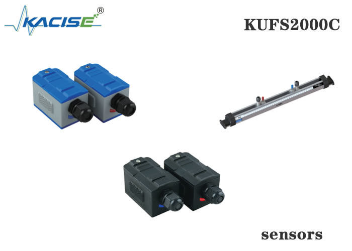 KUFS2000C Clampo a prova di esplosione su misuratore di flusso ad ultrasuoni con misurazione bidirezionale per tubi DN32-DN6000