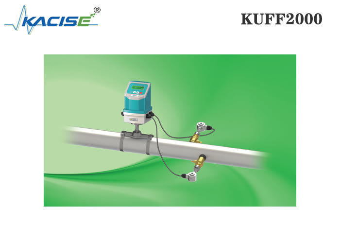 KUFF2000 Misuratore di flusso ultrasonico a inserimento fisso con precisione del ±1% per le dimensioni dei tubi DN50-DN6000 e la misurazione bidirezionale