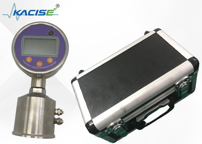 24VDC manometro digitale di pressione dell'olio con accuratezza dello 0,1% batteria al litio ricaricabile e 50000 limite di registrazione dati