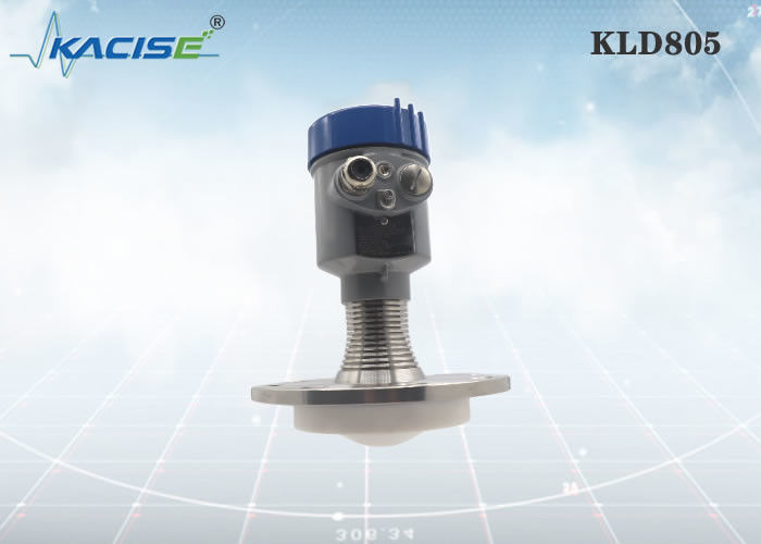 Trasmettitore di livello radar Kacise a 80 GHz con raggio di 100 m e uscita Modbus RS485 per liquidi corrosivi forti