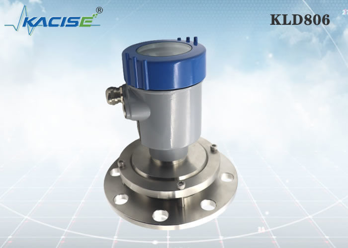 Sensore di livello radar FM KLD806 80G con montaggio su flangia di frequenza 80GHz e antenna PTFE per silos di cemento