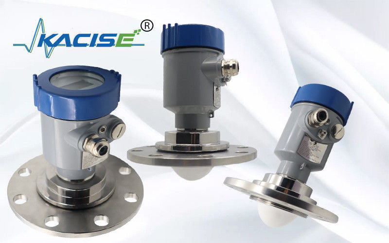 OEM 60m FMCW Radar Level Transmitter con frequenza 80GHz ed Exia IIC T6 Ga/Exd ia IIC T6 Gb a prova di esplosione per serbatoi d'acqua