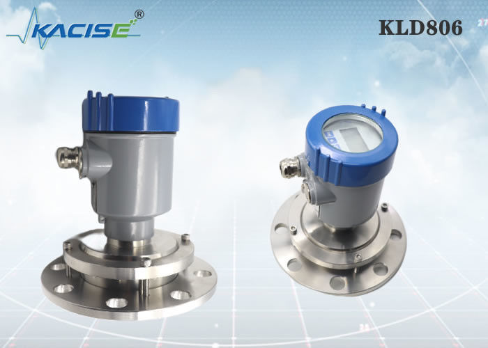 Sensore di livello radar KLD806 da 80 GHz con antenna PTFE e protezione IP67 per serbatoi solidi e liquidi
