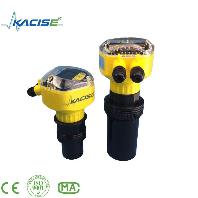 Sensore di livello ad ultrasuoni con involucro in acciaio inossidabile di protezione IP67 e gamma di misurazione di 60 m per acque reflue e serbatoi sotterranei