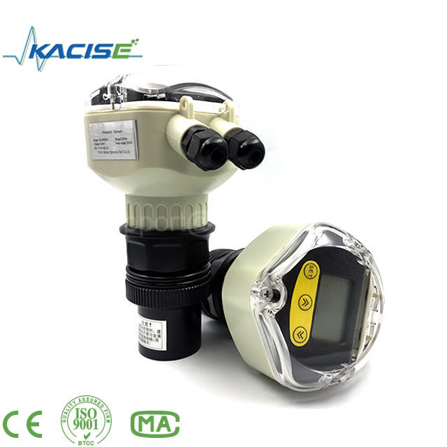 Sensore di livello ad ultrasuoni con involucro in acciaio inossidabile di protezione IP67 e gamma di misurazione di 60 m per acque reflue e serbatoi sotterranei