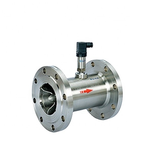 Misuratore di flusso dell'olio d'oliva Misuratore di flusso della turbina con uscita 4-20mA o Pulso