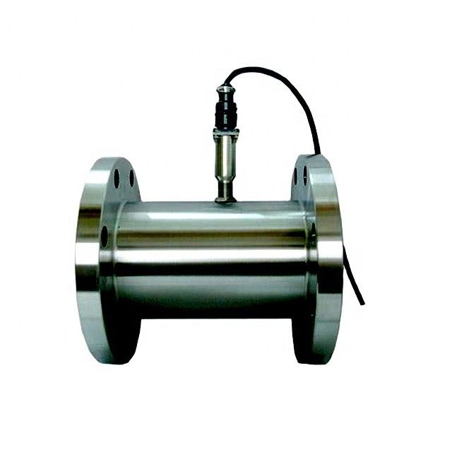 Massimale di accuratezza ±0,2% SS304/SS316 in acciaio inossidabile, misuratore di flusso della turbina con ampio raggio 1:20 per olio e liquidi