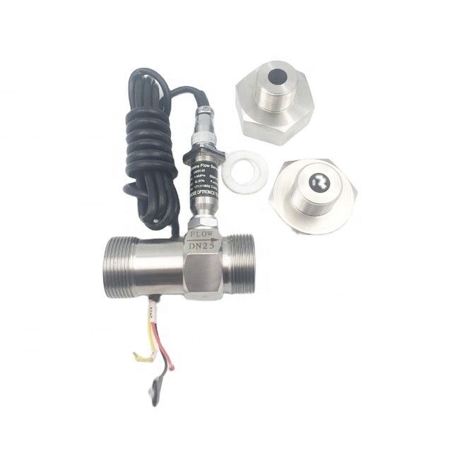 Misuratore di flusso di turbina SS304/SS316 ad alta precisione con flange/filo/connessione sanitaria per succo e birra