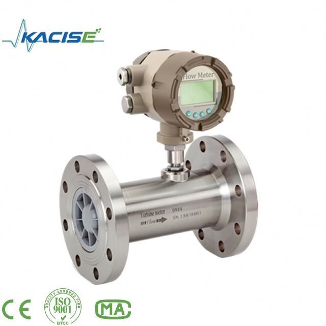 Misuratore di flusso di GPL con compensazione di temperatura e pressione, misuratore di flusso di turbine a gas a prova di esplosione ExdIIBT6 Accuratezza ± 0,75%