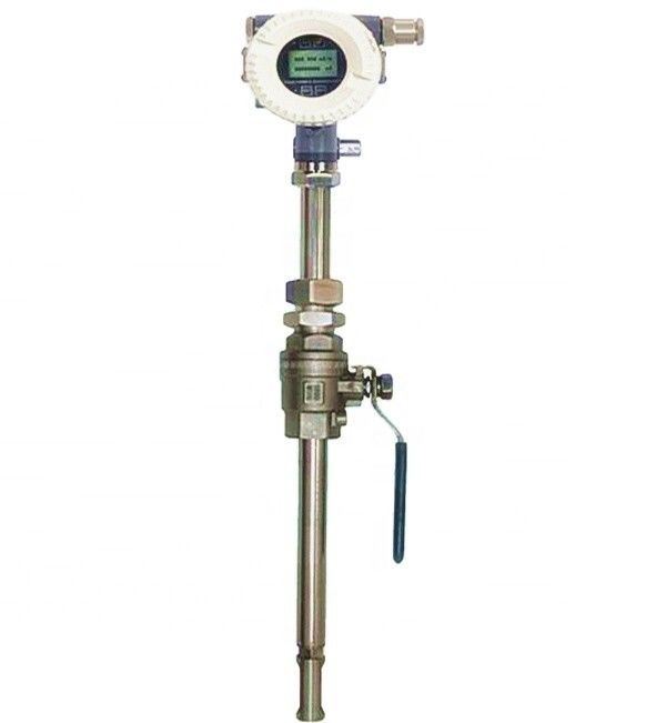 Massometro di flusso d'aria ad ultrasuoni con uscita da 4 a 20 mA, dimensione del tubo da 15 mm a 6000 mm e precisione dell'1,0%
