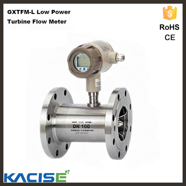 15 mm - 6000 mm Misuratore di flusso tipo turbina per liquidi acidi corrosivi