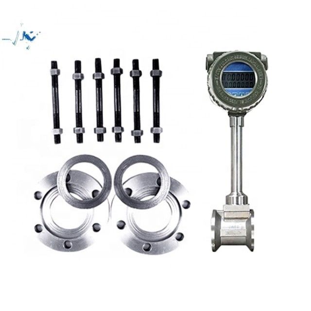 RS485 Misuratore di flusso di biogas a vortice con connessione a pinza per tubi DN15-DN1800mm