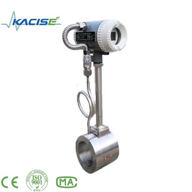 RS485 Misuratore di flusso di biogas a vortice con connessione a pinza per tubi DN15-DN1800mm