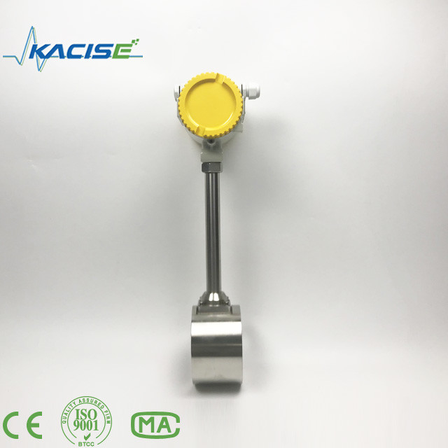HART Modbus Vortex Flow Meter per vapore gas liquido Flow Meter con vapore medio o gas o liquido