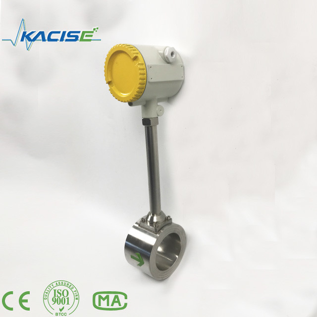 HART Modbus Vortex Flow Meter per vapore gas liquido Flow Meter con vapore medio o gas o liquido