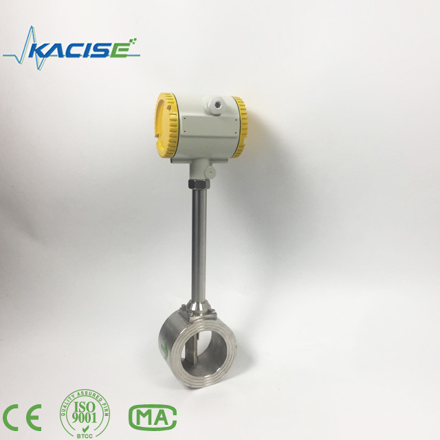 HART Modbus Vortex Flow Meter per vapore gas liquido Flow Meter con vapore medio o gas o liquido
