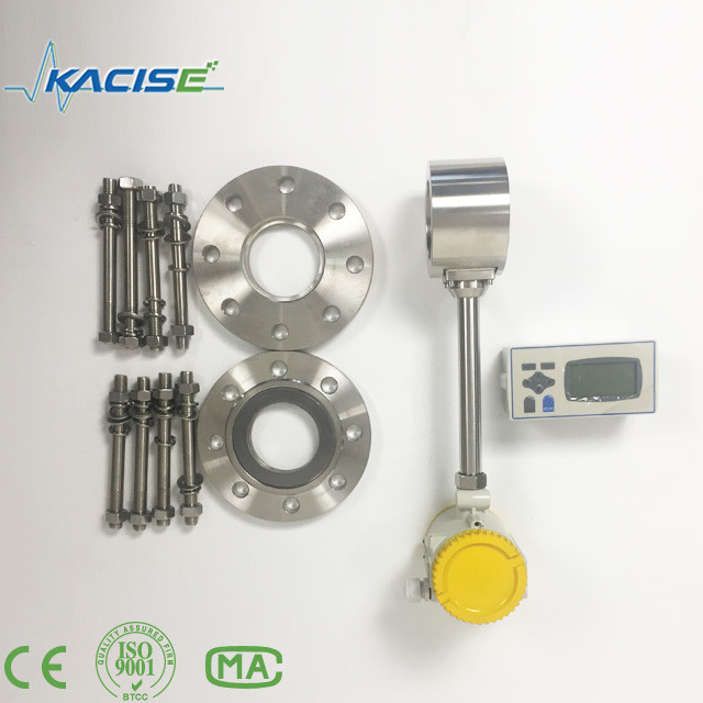 HART Modbus Vortex Flow Meter per vapore gas liquido Flow Meter con vapore medio o gas o liquido