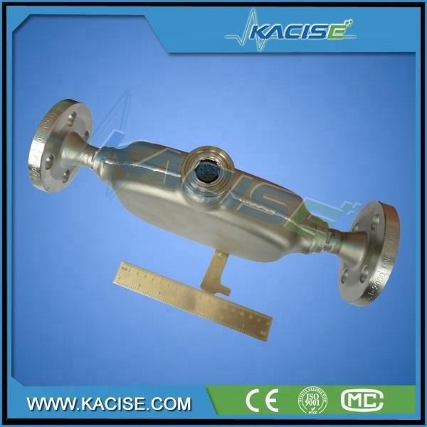 100% materiale sano Coriolis Mass Flowmeter con alta precisione 0,1%-0,2% e ampio range di temperatura -50~350°C