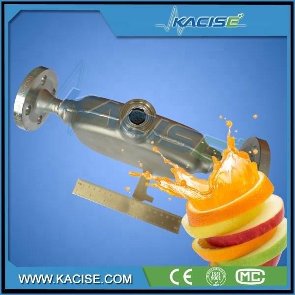 100% materiale sano Coriolis Mass Flowmeter con alta precisione 0,1%-0,2% e ampio range di temperatura -50~350°C
