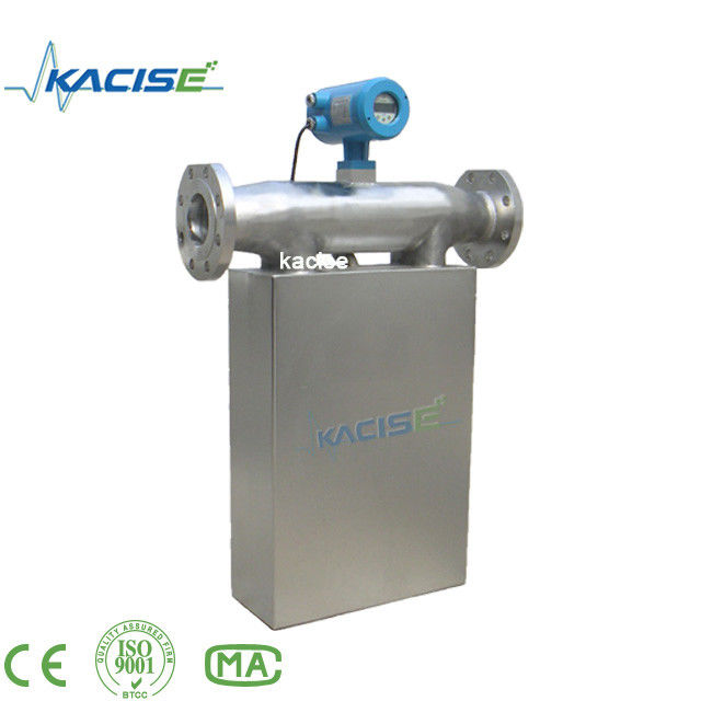 KMF100 SS316L Misuratore di flusso di massa Coriolis a prova di esplosione con precisione ±0,15%