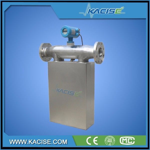 KMF100 SS316L Misuratore di flusso di massa Coriolis a prova di esplosione con precisione ±0,15%