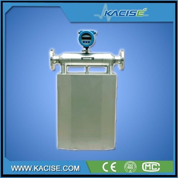 KMF100 SS316L Misuratore di flusso di massa Coriolis a prova di esplosione con precisione ±0,15%