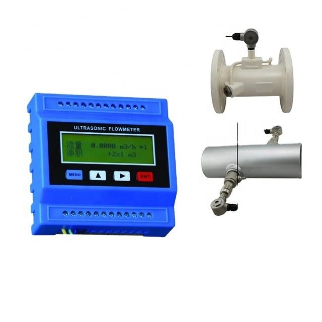 Misuratore di portata ad ultrasuoni serie KUF con precisione dell'1,0% e tipo a pinza per la misurazione dell'acqua