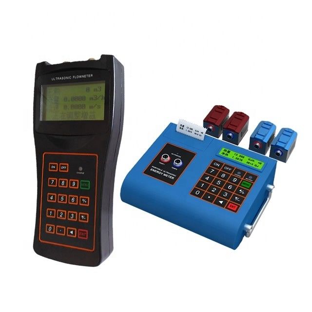 Misuratore di portata per acido portatile con precisione dell'1,0% con batteria Ni-MH ricaricabile da 1,2 V incorporata per misurazioni senza contatto