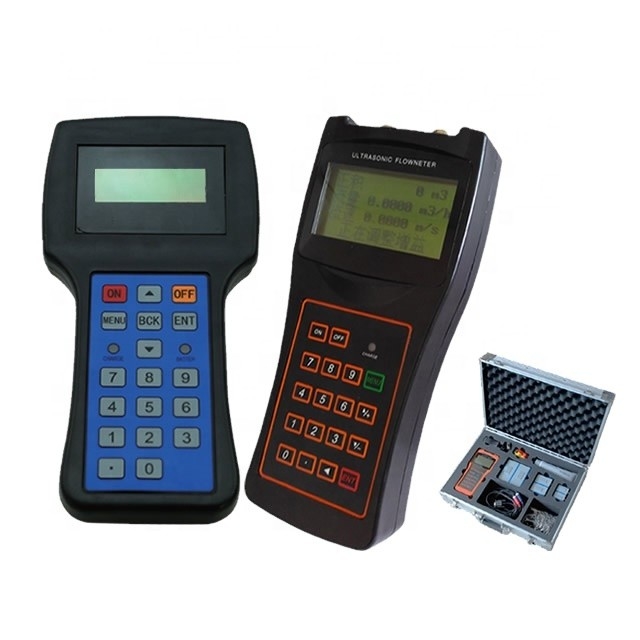 Rs232 Portable Ultrasonic Flow Meters Battery Power Supply, facile e veloce installazione.