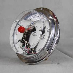 Pressometro per azoto a gas liquido di alluminio riempito di olio da 60 mm per supporti ad alta viscosità e corrosivi
